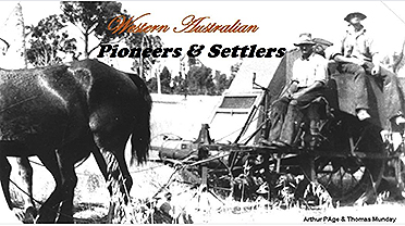 WA Pioneers and Settlers Group heading