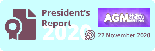 card to presidents report 2020