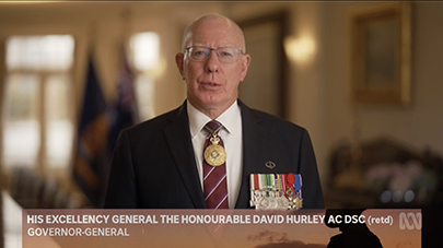Governor General Anzac Day 2022
